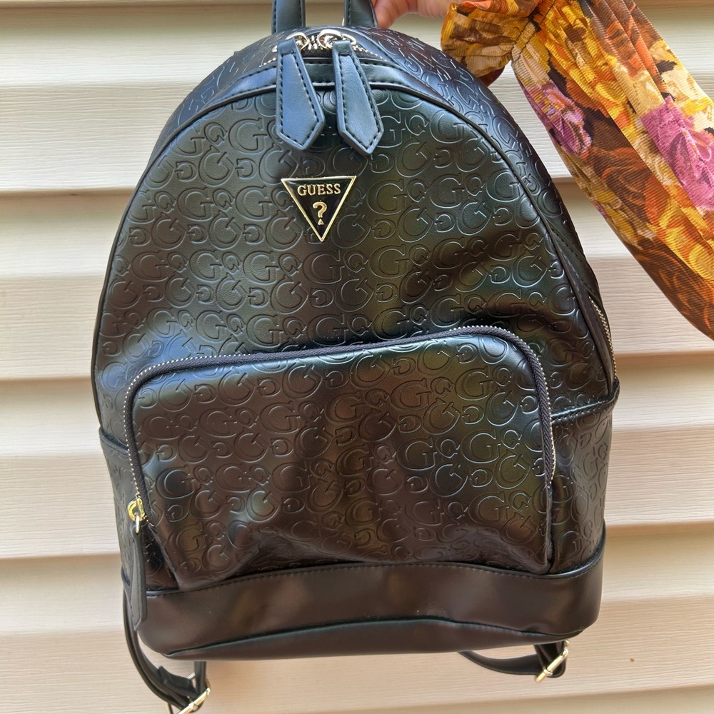 Guess backpack with key charm